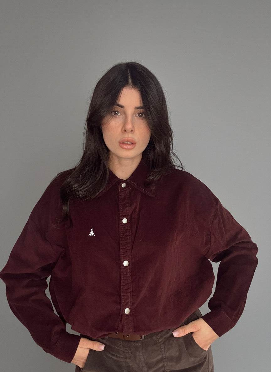 Camicia Monique Bordeaux
