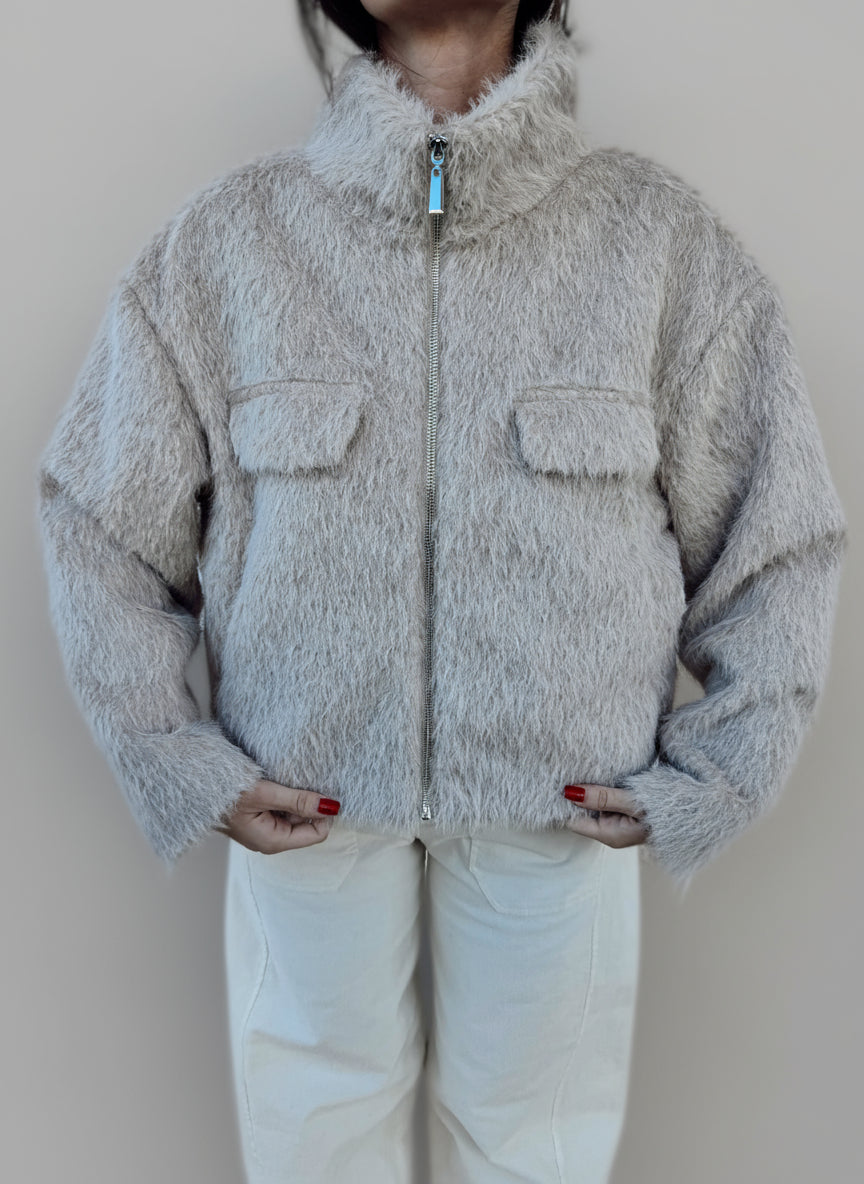 Pelliccia Monkeys Panna